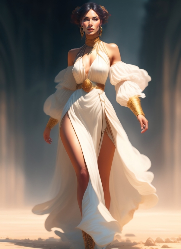 Art Generator Ai, Bride, Attractive, Dress, Person, Fashion