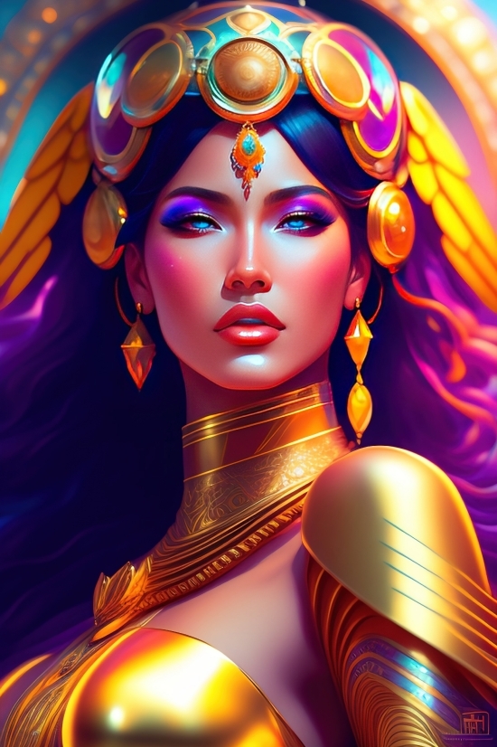 Ai Photo Creator, Sorcerer, Coquette, Cartoon, Person, Art