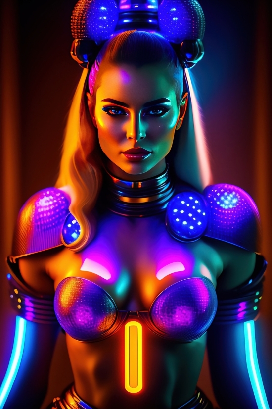 Free Image Ai Generator, Art, Design, Colorful, Light, Dance