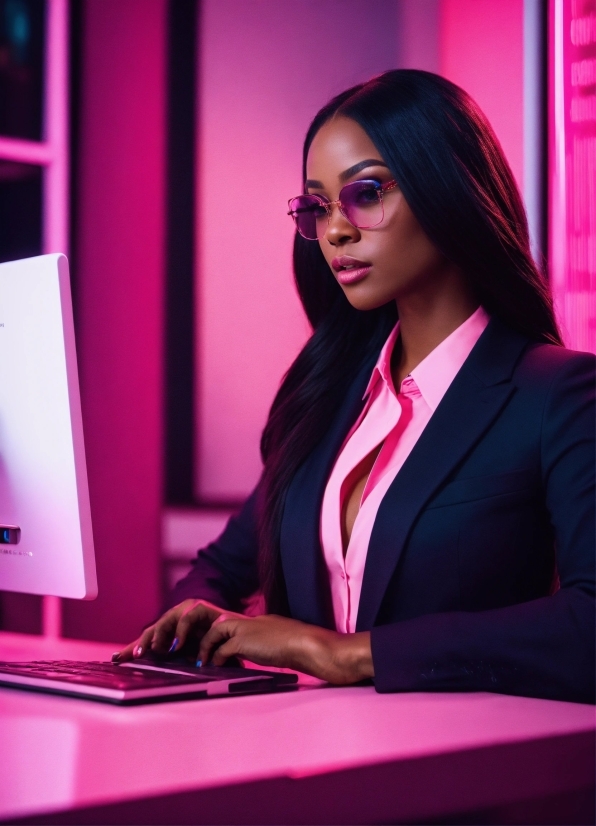 Computer, Personal Computer, Purple, Microphone, Fashion, Entertainment